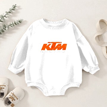 Discover Motorcycle - Ktm Racing - Baby Romper Sweatshirts