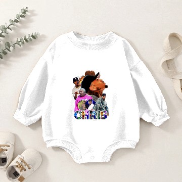 Discover Chris Brown Exclusive Baby Romper Sweatshirts
