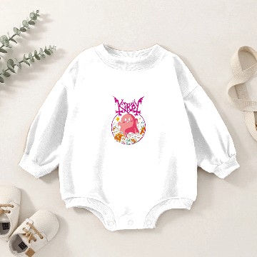 Discover Kirby Pink Ghost Baby Romper Sweatshirts