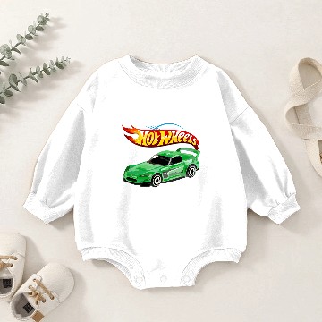 Discover Hot Wheel - Hot Wheels - Baby Romper Sweatshirts