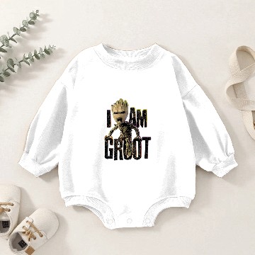 Discover Marvel Guardians Vol.2 I am GROOT Baby Romper Sweatshirts