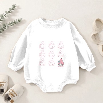 Discover My Melody Real Baby Romper Sweatshirts