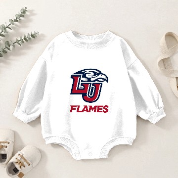 Discover Liberty University Primary Logo Baby Romper Sweatshirts