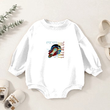 Discover Journey Escape Zip Baby Romper Sweatshirts