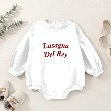 Discover Lasagna Del Rey Short-Sleeve Unisex 3D Baby Romper Sweatshirts