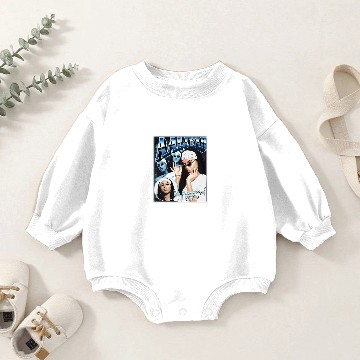 Discover Aaliyah Graphic Baby Romper Sweatshirts