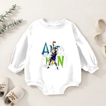 Discover Anthony Edwards ANT-MAN Dunk Baby Romper Sweatshirts