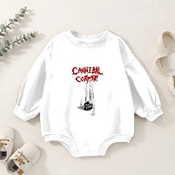 Discover cannibal corpse  band(3) Tie Dye Baby Romper Sweatshirts