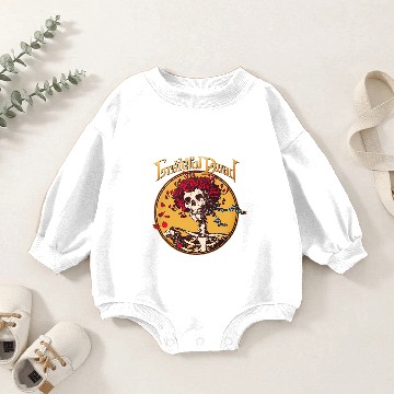 Discover Grateful Dead Grateful Skull Hawaiians Baby Romper Sweatshirts