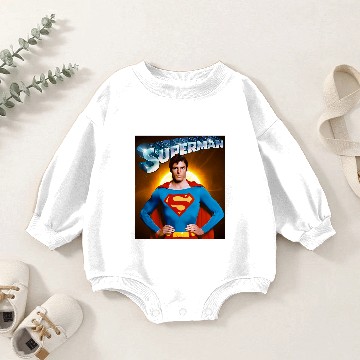 Discover Superman Chris Reeve Baseball Jerseys Baby Romper Sweatshirts