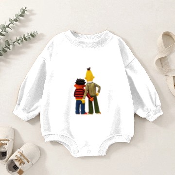 Discover Real Love Bert And Ernie Baseball Jerseys Baby Romper Sweatshirts