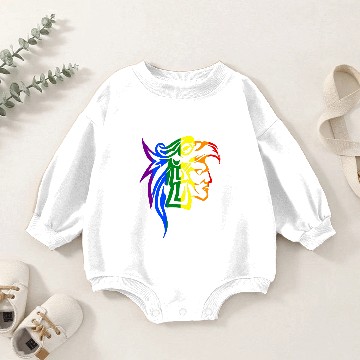 Discover Hispanic LGBTQ Pride Aztec Eagle Warrior Baby Romper Sweatshirts