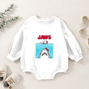 Discover Funny Hello Kitty Unisex Baseball Jerseys, Jaws Baseball Jerseys Baby Romper Sweatshirts