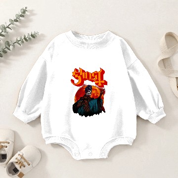 Discover Ghost Band Baby Romper Sweatshirts