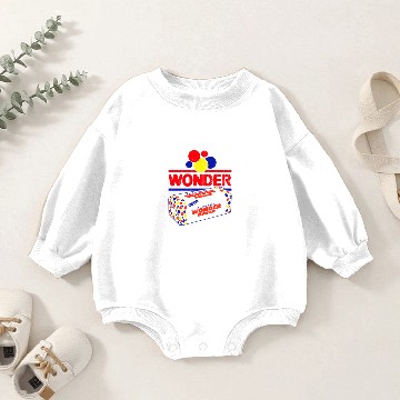 Discover Bread Vintage - Wonder Bread Vintage - Baby Romper Sweatshirts