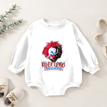 Discover Killer Klowns From Outer Space Rough Clown Baby Romper Sweatshirts