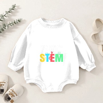 Discover A Good Day To Learn Stem Science Technology Engineering Math Baby Romper Sweatshirts