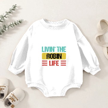 Discover Robin Name 21 Baby Romper Sweatshirts