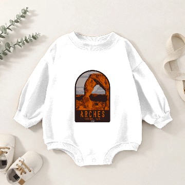 Discover Arches National Park Baseball Tees Baby Romper Sweatshirts