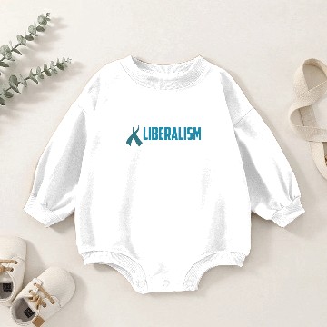 Discover Liberalism find a cure Baby Romper Sweatshirts