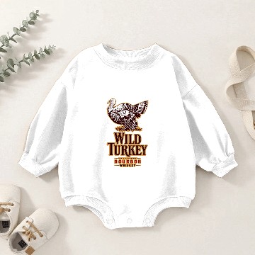 Discover WILD TURKEY Baby Romper Sweatshirts