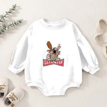Discover Captain Caveman 2 Baby Romper Sweatshirts