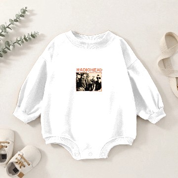 Discover Radiohead Vintage Baby Romper Sweatshirts