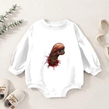 Discover Chestburster Alien Baby Romper Sweatshirts