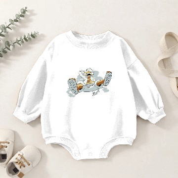 Discover Luffy One Piece Anime Embroidered Baby Romper Sweatshirts