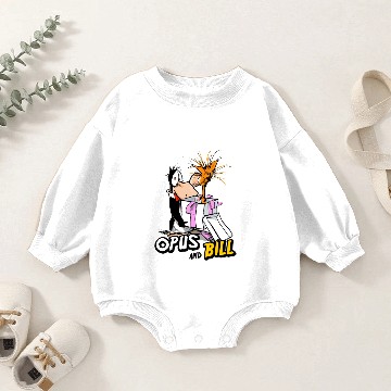 Discover Bill and Opus Baby Romper Sweatshirts