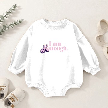 Discover I Am Kenough Baby Romper Sweatshirts, Barbie  Color Baby Romper Sweatshirts