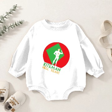 Discover Kiteman, HELL YEAH! - Kiteman - Baby Romper Sweatshirts