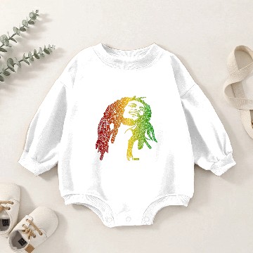Discover Affiche De Bob Marley Art Baby Romper Sweatshirts