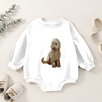 Discover Golden Doodle Dog Baby Romper Sweatshirts