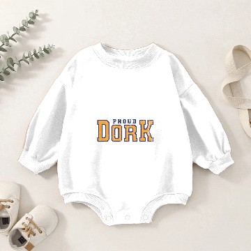 Discover Nerd Proud Dork Baby Romper Sweatshirts