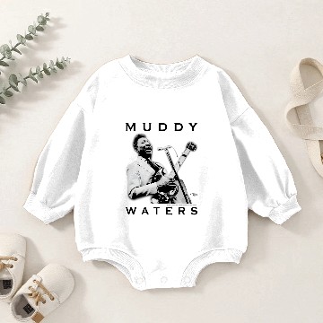 Discover muddy waters vintage Baby Romper Sweatshirts