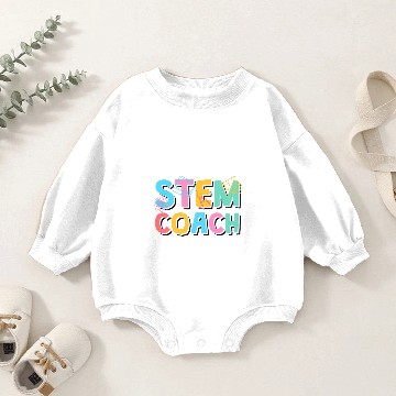 Discover Stem Coachs Science Technology Engineering Math Coaches 21 Baby Romper Sweatshirts