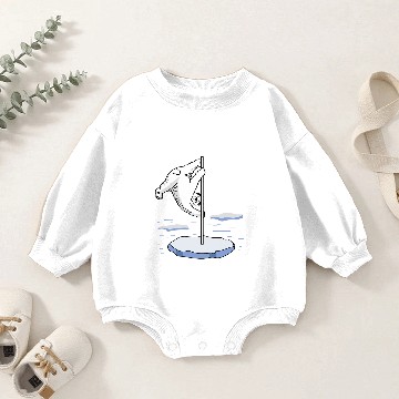 Discover North Pole Dancer Dance Choreographer Baby Romper Sweatshirts