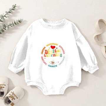 Discover Digital Learning Specialist Technology Support Teacher Baby Romper Sweatshirts