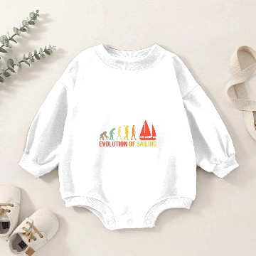 Discover Evolution Of Sailing Baby Romper Sweatshirts