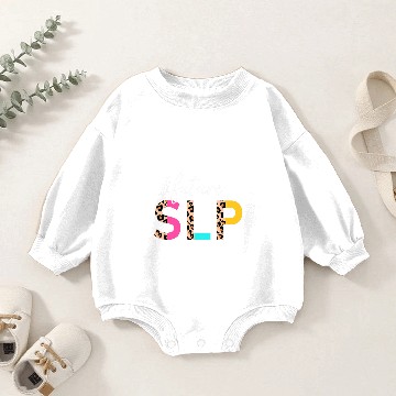 Discover Future SLP Student Speech Language Pathologist In Progress Baby Romper Sweatshirts