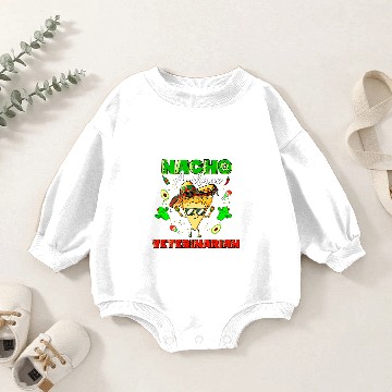 Discover Mexican Nacho Average Veterinarian Baby Romper Sweatshirts