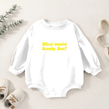 Discover WHAT WOULD SCOOBY DOO Hawaiians Baby Romper Sweatshirts