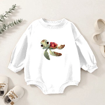 Discover Finding Nemo | Squirt Floating Baby Romper Sweatshirts