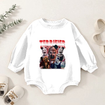 Discover Halloween 2025 Baby Romper Sweatshirts, Terrifier Halloween Baby Romper Sweatshirts, Halloween Horror Movie Baby Romper Sweatshirts, Halloween Party, Halloween Gift