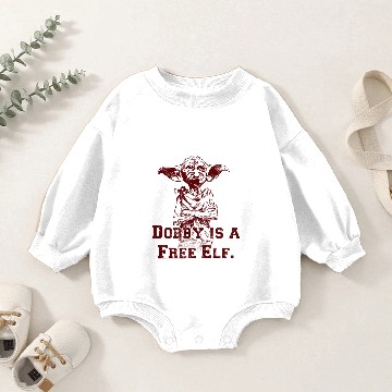 Discover Junior's Harry Potter Dobby is a Free Elf Baby Romper Sweatshirts