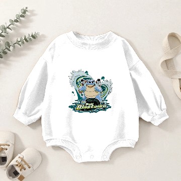 Discover Baja Blastoise Baby Romper Sweatshirts