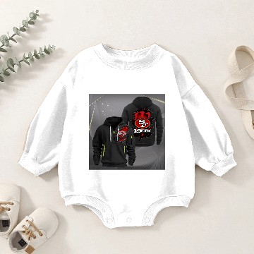 Discover S.F 49ers Baby Romper Sweatshirts
