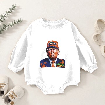 Discover Donald Trump Florida Gators Baby Romper Sweatshirts / Make the Gators Great Again