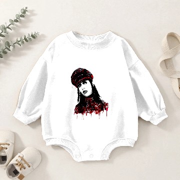 Discover Marilyn Manson Baby Romper Sweatshirts